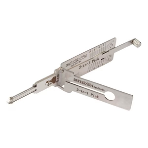 Original Lishi Anti-Glare 2-In-1 Pick and Decoder DAT12R / X154 / B54